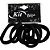 Acessorio para Cabelo Elastico Preto 4CM C/06UN. PCT.C/12 - Imagem 1