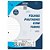 Bloco para Fichario Universit. Monobloco Branco 96F 200X275MM PCTC/05 - Imagem 1