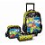 Mochila Infantil com Rodinha Game OVER G Estojo+lancheira KIT - Imagem 2