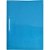 Pasta Grampo Trilho Plastica Oficio Azul PCT.C/10 - Imagem 1