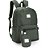 Mochila UP4YOU G Verde C/BOLSINHA - Imagem 1