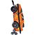 Mochila Infantil com Rodinha Hotwheels NIGHT Shifter Laranj - Imagem 5