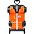 Mochila Infantil com Rodinha Hotwheels NIGHT Shifter Laranj - Imagem 7