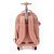 Mochila com Rodinha UP4YOU Crinkle G Nude - Imagem 3