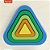 Fisher Price Wood QUEBRA- Cabeça ARCO íris 5PC Sortido - Imagem 5