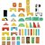 Fisher Price Wood Blocos de Selva 50PCS - Imagem 3