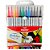 Marcador Artistico BRUSH e Fine 12 Cores Estojo - Imagem 3