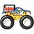 Hot Wheels Monster TRUCKS Scale TRUCKS 1:64 4-PACK - Imagem 5