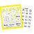 Bloco para Bingo Amarelo 120X108MM 100F Jornal PCT.C/15 - Imagem 2