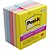 Bloco de Recado POST-IT 76MMX76MM Alegria 90FLS. PCT.C/05 - Imagem 2