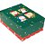 Caixa de Natal Retang. PQ.C/TAMPA 14,5X19X7,5 PCT.C/12 - Imagem 3