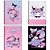 Caderno Brochurao Capa Dura Kuromi 80 FLS PCT.C/05 - Imagem 2
