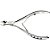Alicate Higiene Pessoal P/CUTICULA em ACO INOX - Imagem 1