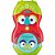 Apontador com Deposito 2 Furos Loopy Totem C/BORRACHA Rotativ DP.C/24 - Imagem 6