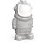 Apontador com Deposito Decor. TRIS ASTRO 2EM1 C/BORRACH.3COR DP.C/12 - Imagem 4
