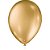 Balao 9 Liso Metalizado Dourado PCT.C/25 - Imagem 1