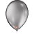 Balao 9 Liso Metalizado Prata PCT.C/25 - Imagem 2