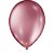 Balao 9 Liso Metalizado Rosa PCT.C/25 - Imagem 1