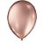 Balao 9 Liso Metalizado Rose GOLD PCT.C/25 - Imagem 2