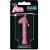 Vela para Aniversario N.01 Rosa Puro Glitter CX.C/10 - Imagem 2