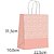 Sacola para Presente Decorada Nude Rosas M 22X31X10CM PCT.C/10 - Imagem 2