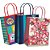 Sacola para Presente Decorada Decoradas 21X15X8CM (S) PCT.C/10 - Imagem 1