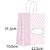Sacola para Presente Decorada BABY Rosa M 22,5X31,5X10CM PCT.C/10 - Imagem 1