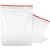 Saco ZIP Transparente N.08 17X24CM. PCT.C/100 - Imagem 1