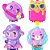 Polly Pocket Micro CONJ. WOLD Animaizinhos (S) - Imagem 1