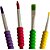 Pincel Artesanal KIT Pincel Artistico GRIP C/6P KIT - Imagem 3