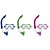 Oculos de Natacao Mascara P/MERG+SNORKEL Juven(s - Imagem 2