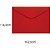 Envelope Carta Colorido 114X162 Vermelho Toquio 80G PCT.C/100 - Imagem 2