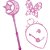 Casinha de Boneca JUDY Castelo Encantado Fadas - Imagem 3