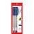 Caneta Esferografica Trilux 1.0MM Azul BL.C/3 CX.C/24 - Imagem 1