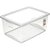 Caixa Plastica Multiuso Cristal 60L 63X41X30,5 C/TRAVA - Imagem 2