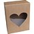 Caixa para Presente com Tampa KRAFT GD 35X25,5X7,5 Coracao PCT.C/10 - Imagem 1