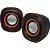 Caixa de Som P/ Computador Speaker Round 8W USB/P2 PT/LJ - Imagem 3