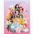 Caderno Quadriculado Univers. Princesas 40FLS Brochura 1X1CM PCT.C/05 - Imagem 3