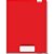 Caderno Quadriculado Univers. 1X1CM 48F Brochurao C.D Vermel PCT.C/05 - Imagem 2
