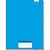 Caderno Quadriculado Univers. 1X1CM 48F Brochurao C.D Azul PCT.C/05 - Imagem 1
