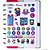 Caderno Inteligente Medio Luluca Pandalu STAR 80FLS - Imagem 2