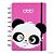 Caderno Inteligente Medio Luluca Pandalu GLOW 80FLS - Imagem 1