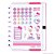 Caderno Inteligente Medio Hello KITTY 80FLS - Imagem 3