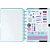 Caderno Inteligente Medio ALL Aquamarine 80FLS - Imagem 3