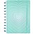Caderno Inteligente Grande Turquoise Love 80FLS - Imagem 2