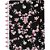 Caderno Inteligente Grande Rose BLACK BY Gocase 80FLS - Imagem 1