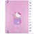 Caderno Inteligente Grande Hello KITTY 80FLS - Imagem 4