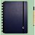 Caderno Inteligente Grande DARK Blue 80FLS - Imagem 2