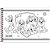 Caderno Desenho UNIV Capa Dura Patrulha Canina 80FLS. PCT.C/05 - Imagem 6