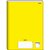 Caderno Caligrafia Capa Dura STIFF 96 Folhas Amarelo PCT.C/05 - Imagem 1